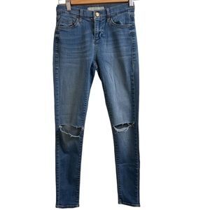 Topshop Moto distressed denim jeans